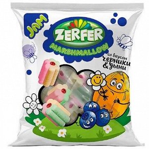 «Zerfer», маршмеллоу Jam со вкусом черники & дыни, 90 г