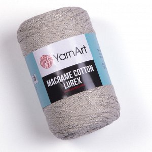 Пряжа YarnArt Macrame Cotton Lurex №725 Бежевый