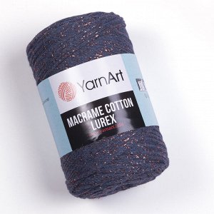 Пряжа YarnArt Macrame Cotton Lurex №731 Синий