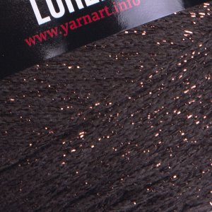 Пряжа YarnArt Macrame Cotton Lurex №736 Темно-коричневый