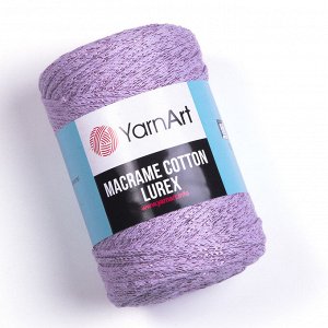 Пряжа YarnArt Macrame Cotton Lurex №734 Сиреневый