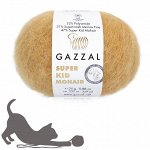 Пряжа Gazzal Супер Кид Мохер