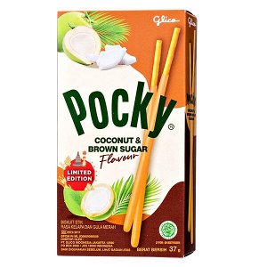 соломка POCKY Coconut & Brown Sugar 37 г 1 уп. х 10 шт.