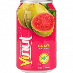 Напиток безалкогольный негазированный со вкусом гуавы 330 мл.Т.М. Vinut