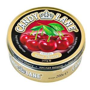 Карамель CANDY LANE Sour Cherry ж/б 200 г