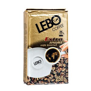 Кофе LEBO EXTRA ARABICA 250 г молотый