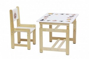 Комплект Растущей детской Polini KIDS ECO 400 SM Лесная сказка, 68Х55 см