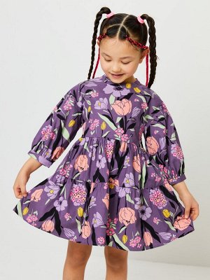 Платье детское для девочек Gimara набивка