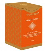 Чай черный Williams Assam crystal, листовой, с высоким содержанием чайных почек, 200 г