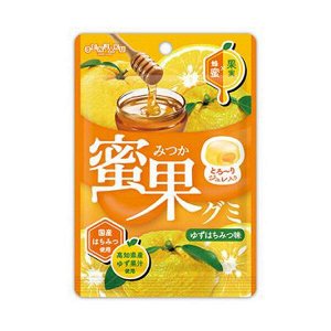 Мармелад жевательный Senjaku юдзу и мед 34г Япония