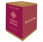 Чай черный цейлонский WILLIAMS &quot;Пурпурный Кристалл&quot;с лепестками сафлора и личи 100гр.