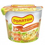 Пюре картофельное с Сухариками, стакан 40г