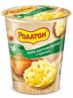 Пюре картофельное Курица Роллтон, стакан 55г