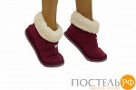 Тапочки-сапожки арт.9011310 AlpenWOLF Рastell вишня 38*39