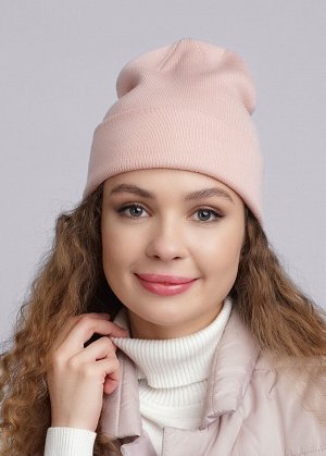 Шапка. Цвет: св.розовый