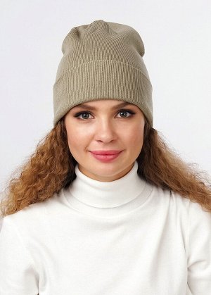 Шапка. Цвет: св.коричневый