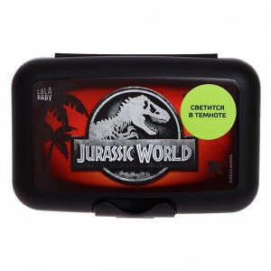 Ланч-бокс Lalababy Jurassic World, 0,7 л, цвет черный