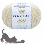Пряжа Gazzal Беби Вул