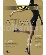 Omsa Attiva колготки с массажн.эффект. 40 den caramello р.4 (L) 1шт / 10шт / 229958