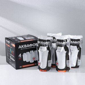 Картридж для кувшина сменный «Аквафор А-6», набор 4 шт.
