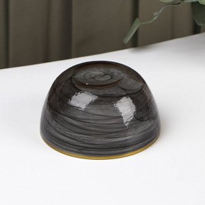 Салатник стеклянный «Дымка», 400 мл, 12,5x6,5 см