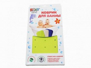 ROXY Антискользящий резиновый коврик для ванны ROXY-KIDS 34,5х76 см