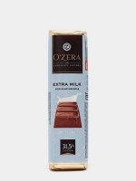 «OZera», шоколад молочный Extra milk, 1/45 гр.