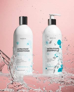 НАБОР: Ultra Pump Shampoo (Шампунь для пышного объема и плотности волос)+ Ultra Pump Conditioner (Кондиционер для пышного объема и плотности волос)