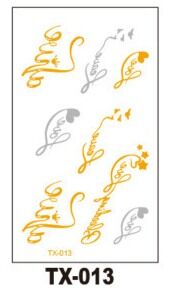 Временная переводная татуировка - Flash Tattoo, TX-013(044)