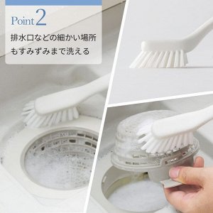 Marna Bath Brush - удобная щеточка для труднодоступных мест