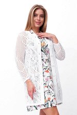 Кардиган С 1542/белый