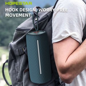 Портативная беспроводная колонка Hopestar P33 портативная колонка (Bluetooth, TWS, MP3, AUX, Mic)
