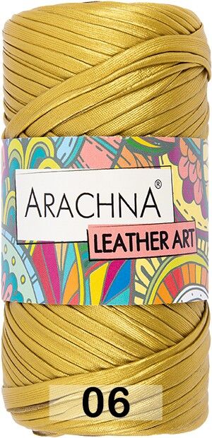 Пряжа Arachna Leather Art