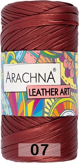 Пряжа Arachna Leather Art