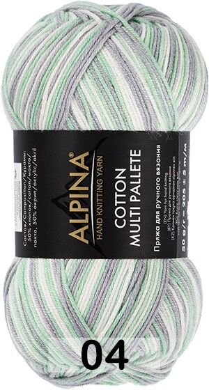 Пряжа Alpina Cotton Multi Pallete