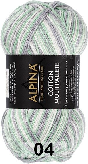 Пряжа Alpina Cotton Multi Pallete