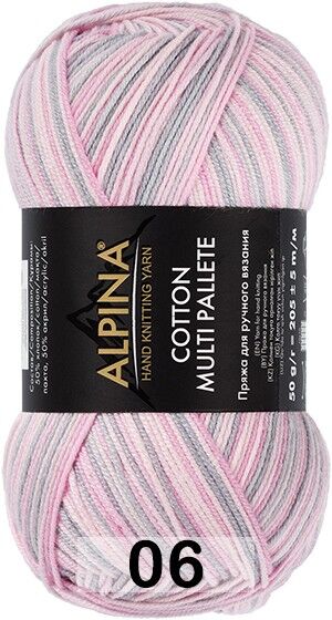 Пряжа Alpina Cotton Multi Pallete