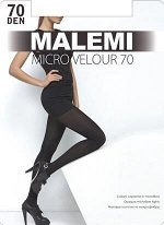 Malemi Micro Velour колготки микрофибра 70 den nero р.3 (M) 1 шт / 8шт / 063155