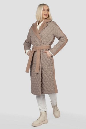 01-11601 Пальто женское демисезонное (пояс)