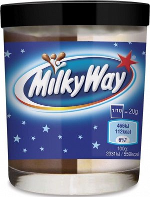 Шоколадная паста Milky Way 200гр						Шоколадная паста Milky Way 200гр