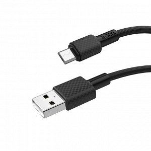 USB Кабель Hoco Superior Style MicroUSB 2.4A, 1 м