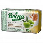 Т/М &quot;Весна&quot; АССОРТИ олива и миндальное молочко 140гр  /44/ № 6208