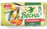 Т/М &quot;Весна&quot; АССОРТИ олива и миндальное молочко 90гр /72/арт.6088