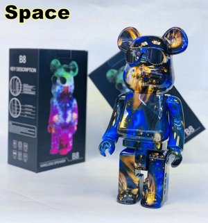 Беспроводная колонка Bearbrick Медведь Брикли портативный динамик BT, AUX, TF, Флешка