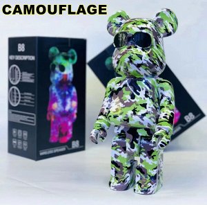 Беспроводная колонка Bearbrick Медведь Брикли портативный динамик BT, AUX, TF, Флешка