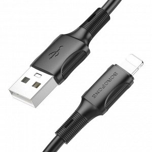 USB Кабель Borofone Succeed For Lightning 2.4A, 1 м