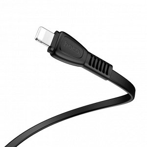 USB кабель Hoco Noah Flexible & Durable For Lightning 2.4A, 1 м