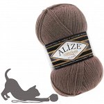 5 МОТКОВ Пряжа Alize Суперлана Класик