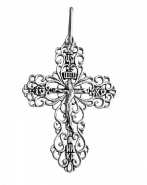 Крест серебряный 925