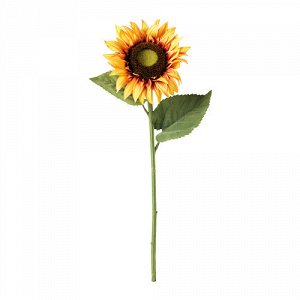 Смикка Цветок искусственный, подсолнух, желтый
74 см